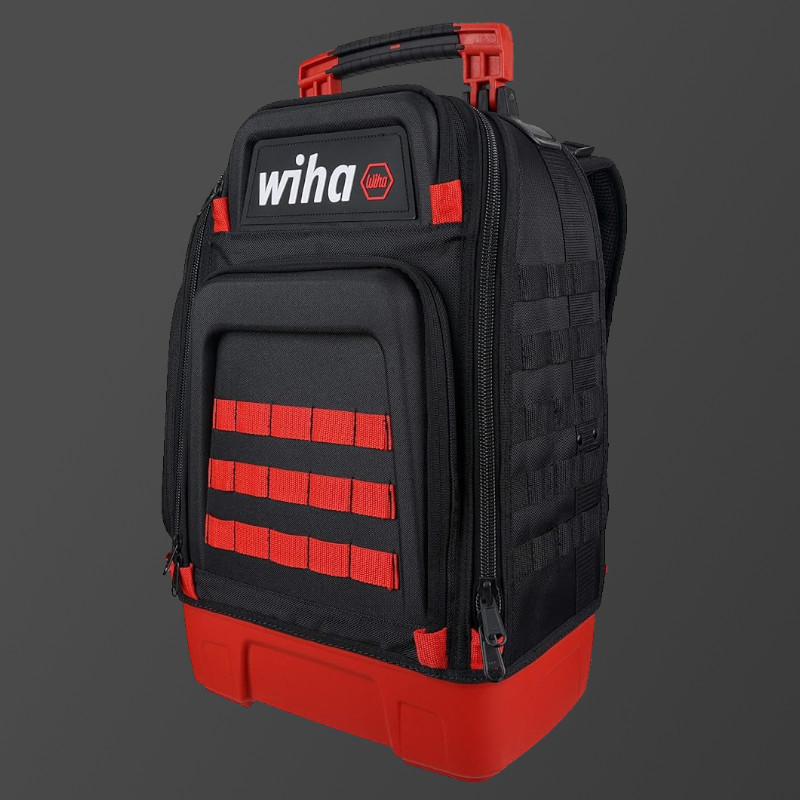 Wiha-91869-Heavy-Duty-Tool-Hauler-Backpack4 کوله پشتی ابزار ویها